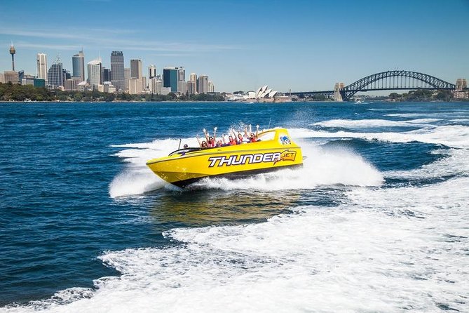 30-Minute Sydney Harbour Jet Boat Ride on Thunder Twist - Getting started at Circular Quay: Jetty 1 and what to wear