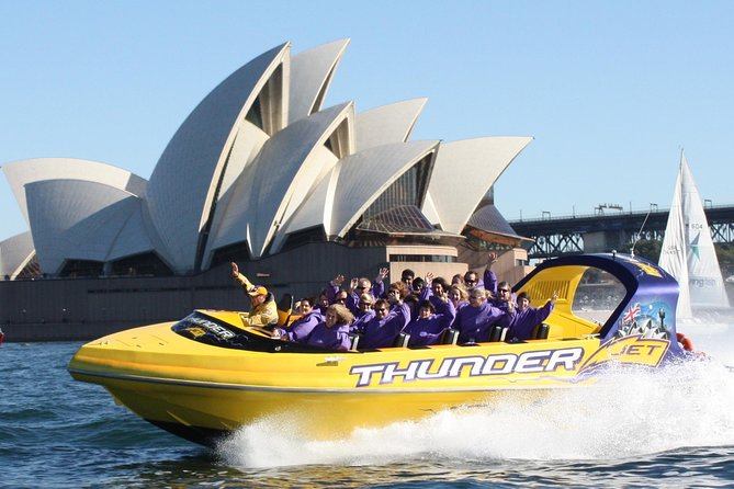 30-Minute Sydney Harbour Jet Boat Ride on Thunder Twist - The 30-minute ride: what Thunder actually does out there