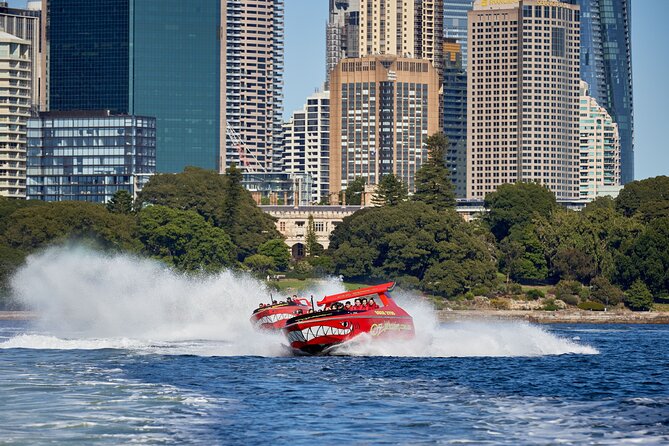 30-Minute Sydney Harbour Jet Boat Thrill Ride - Seating and the “Where Will the Splash Hit Me?” Question