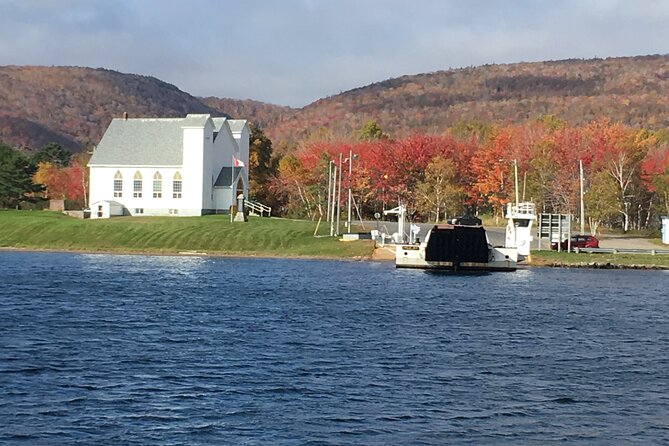 Blackwood Tours: Highland Village, Baddeck, Bell Museum Tour - Little Narrows Presbyterian Church and the cable ferry ride