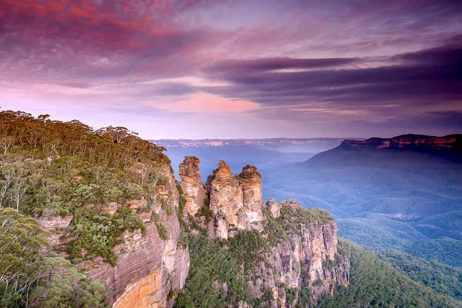 Blue Mountains Sunset Waterfalls Wildlife Tour From Sydney - From Mercure Central Sydney to the Blue Mountains National Park