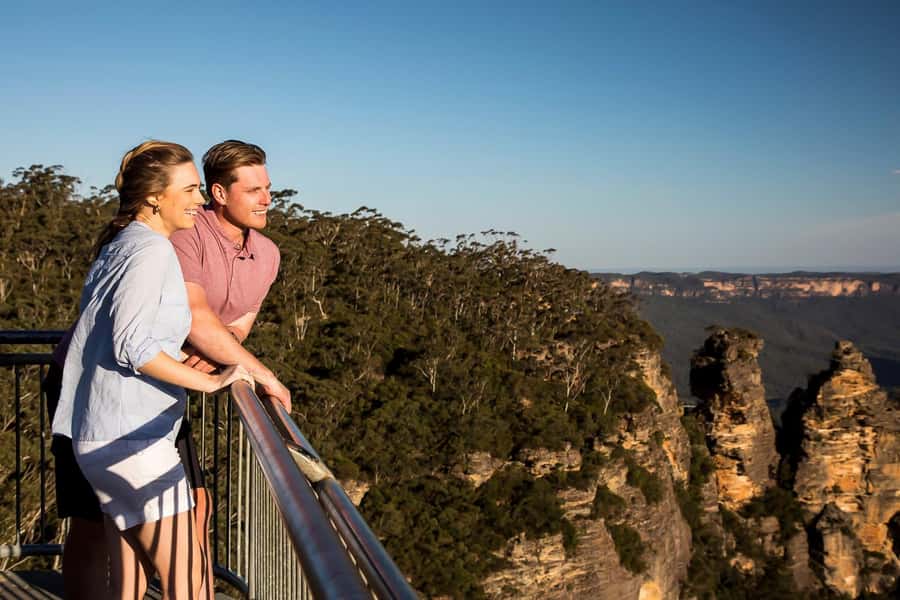 Blue Mountains Sunset Waterfalls Wildlife Tour From Sydney - Wentworth Falls: the stairs, the views, and the guide-led pacing