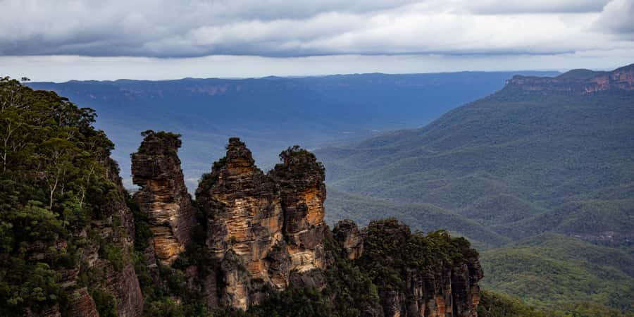 From Sydney: Blue Mountains, Scenic Railway, & Sydney Zoo - Three Sisters at Echo Point: The View Stop That Actually Lets You Look