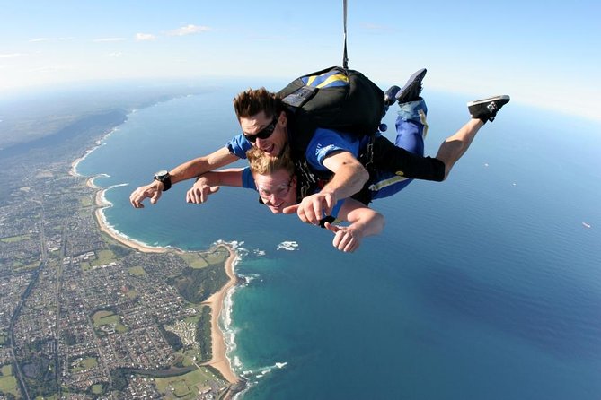 From Sydney: Tandem Skydive Experience over Wollongong Beach - North Wollongong From 15,000 Feet: The View Is the Whole Point