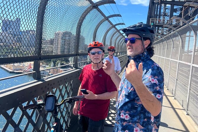 Guided Electric Bike Tour of Sydney with Bluetooth helmets - Darling Harbour and Cockle Bay Wharf: dining strip meets harbour sightseeing