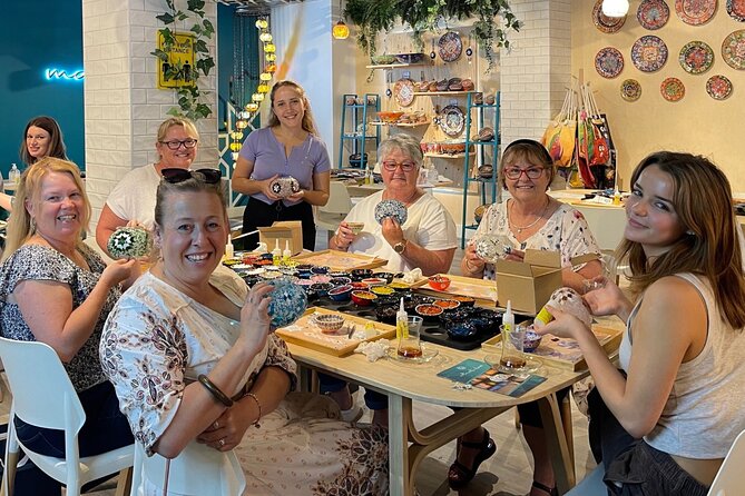 Mosaic Art Classes Sydney: Turkish Lamp Workshop - A craft class that turns travel time into something you’ll use