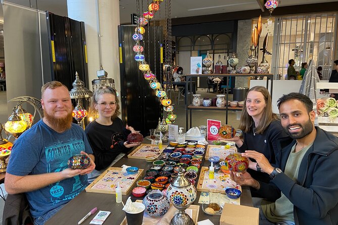Mosaic Art Classes Sydney: Turkish Lamp Workshop - Price and value: what $56.66 really covers
