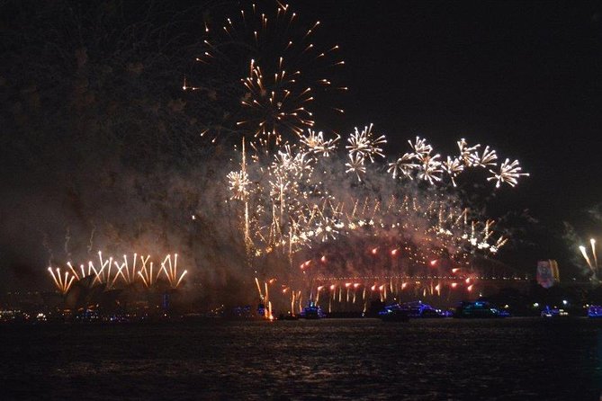 New Years Eve Sydney Harbour Cruise 2026-2027 - Small group cruising (max 50) means more comfort at the rail