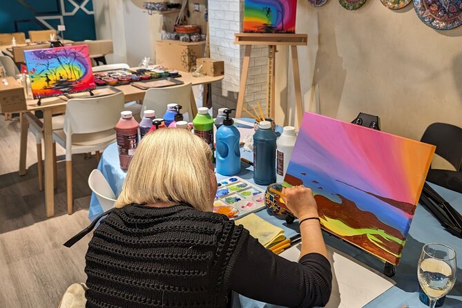 Paint and Sip Classes Sydney: Acrylic Art, Canvas & Wine - Price and value: what $56.66 buys you in real terms