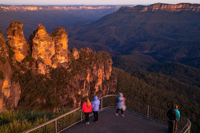 PRIVATE Blue Mountains Scenic World Wentworth Falls & Cruise Tour - Scenic World: The Cableway and the Steepest Railway Feeling