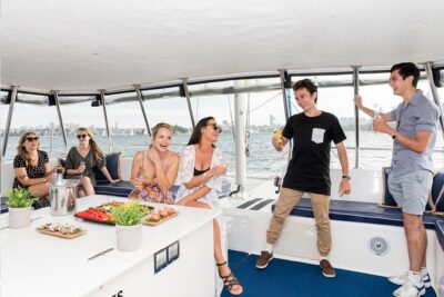 Private Catamaran Hire on Sydney Harbour - What you get onboard: catamaran comforts that actually help