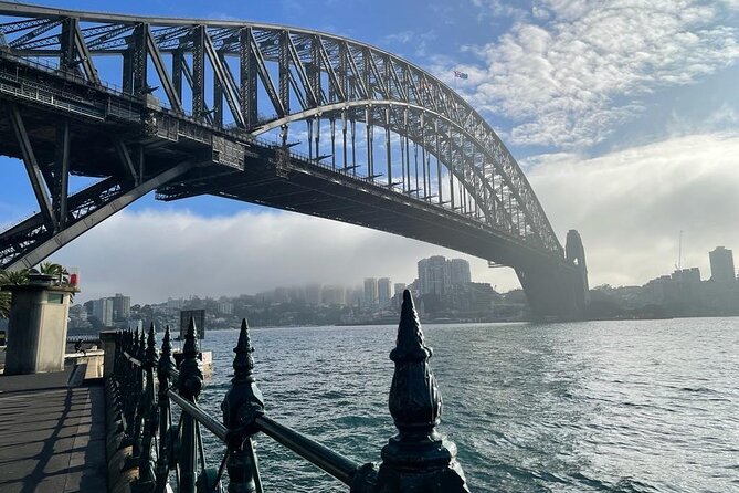 Private City Tour: Best of Sydney - Harbour Bridge walk, Hickson Road Reserve, and the government-house views