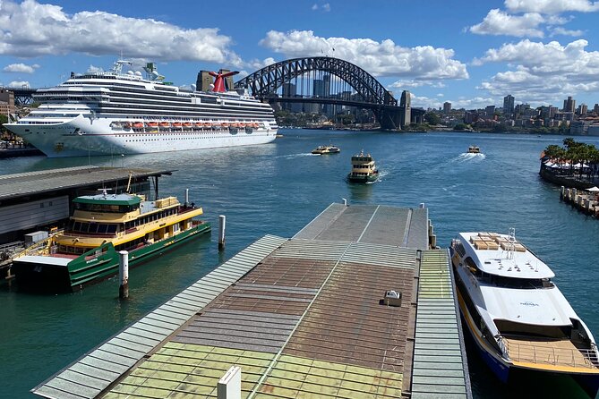 Private Sydney Tour Including Sydney Opera House, Bondi and Manly - Crossing the Harbour Bridge and then cutting over for the best framing