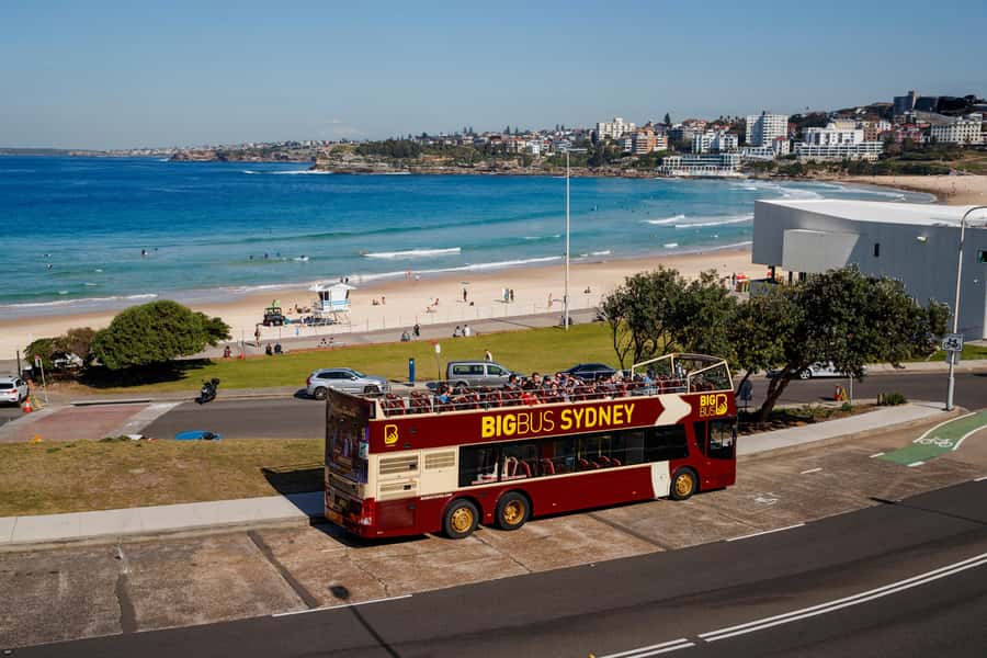 Sydney: Big Bus Hop-On Hop-Off Tour with Optional Cruise - The City Route (Red): Circular Quay to Opera House, Darling Harbour, and the Gardens