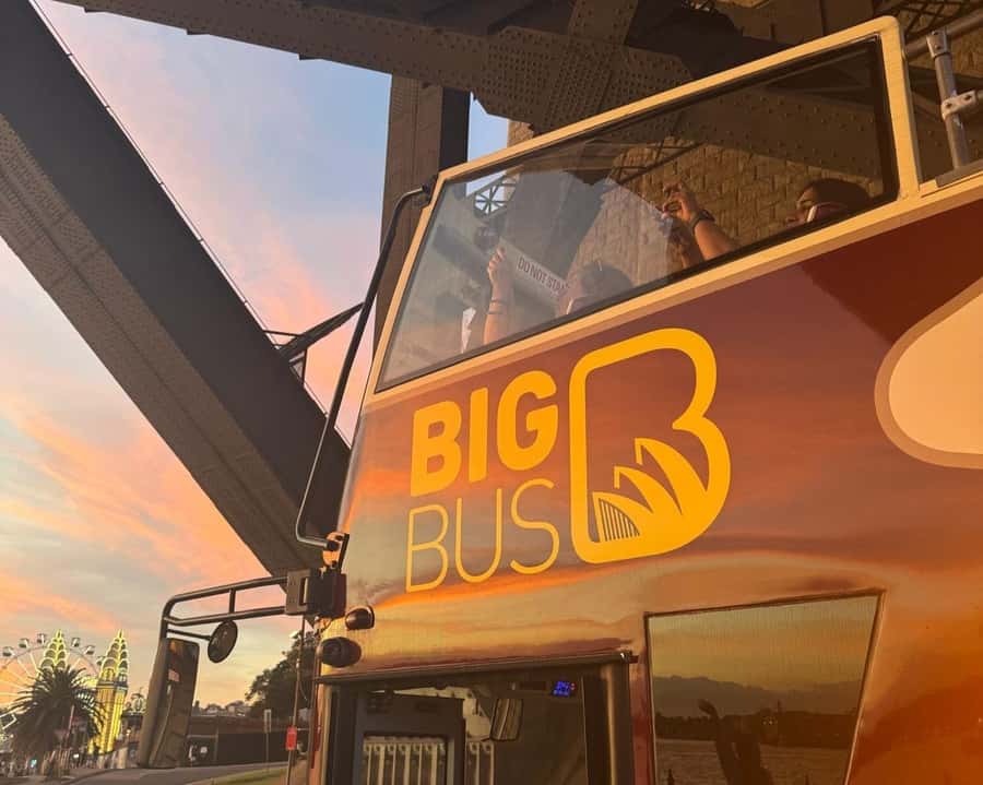 Sydney: Big Bus Panoramic Night Tour by Open-Top Bus - Circular Quay area starts the loop: getting oriented quickly