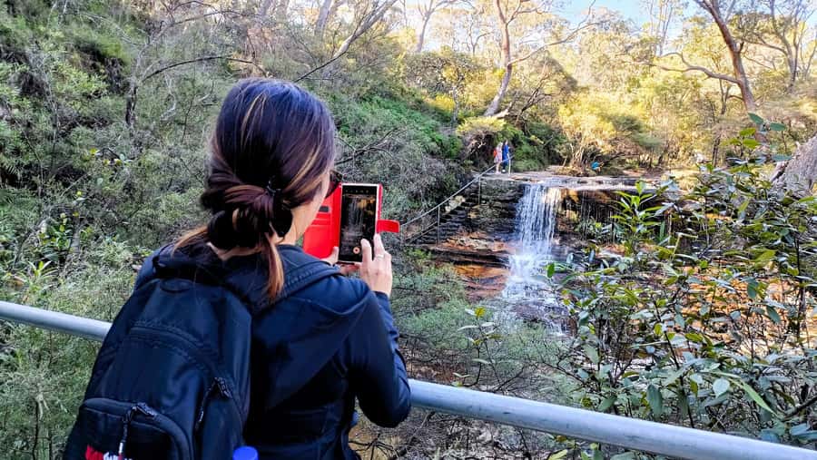 Sydney: Blue Mountains Late Start: Walks, Wildlife & Dinner - Echo Point and the Three Sisters in Late Light