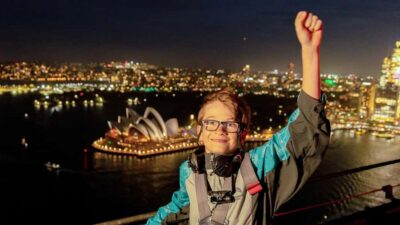 Sydney: BridgeClimb Sydney Harbour Summit Night - The night views: Opera House, Darling Harbour, and 360-degree angles