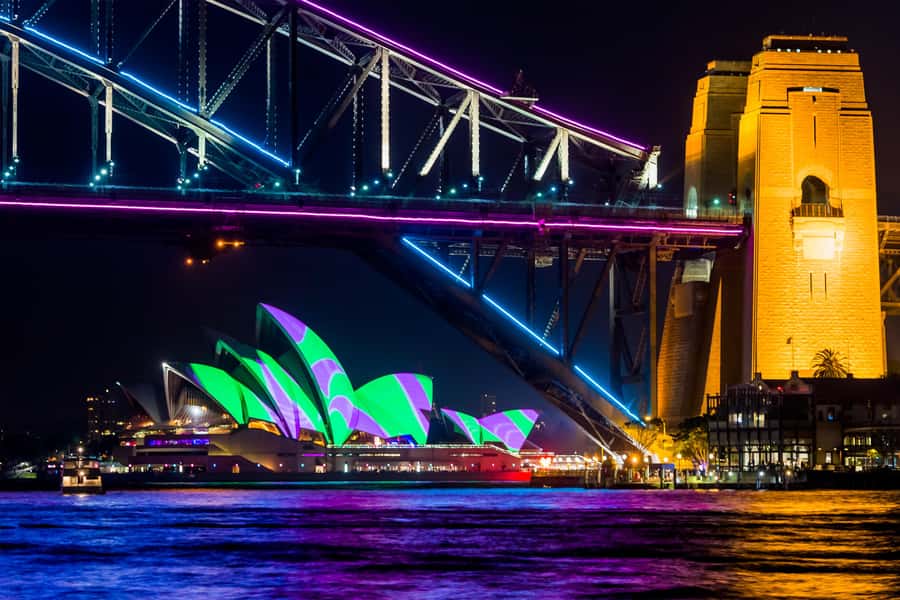 Sydney: Bring Your Own Drinks Vivid Harbour Cruise - Why the water makes Vivid Sydney feel different