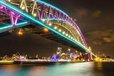 Sydney: Bring Your Own Drinks Vivid Harbour Cruise - Catamaran size and pacing: what max 25 passengers really buys you