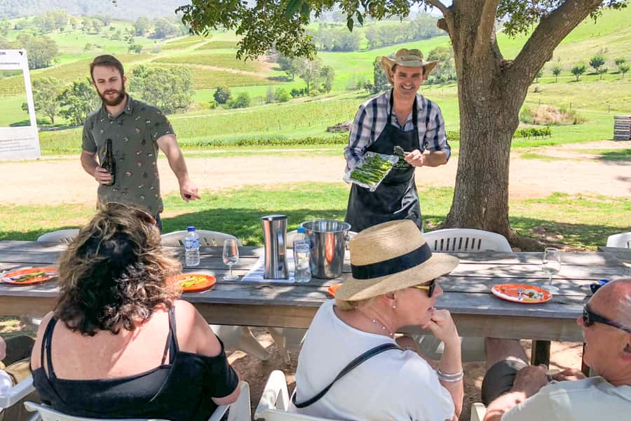 Sydney: Chef-Led Hunter Valley Food & Wine Tour - Chef Jimmy’s food prep: the pairing is the whole point