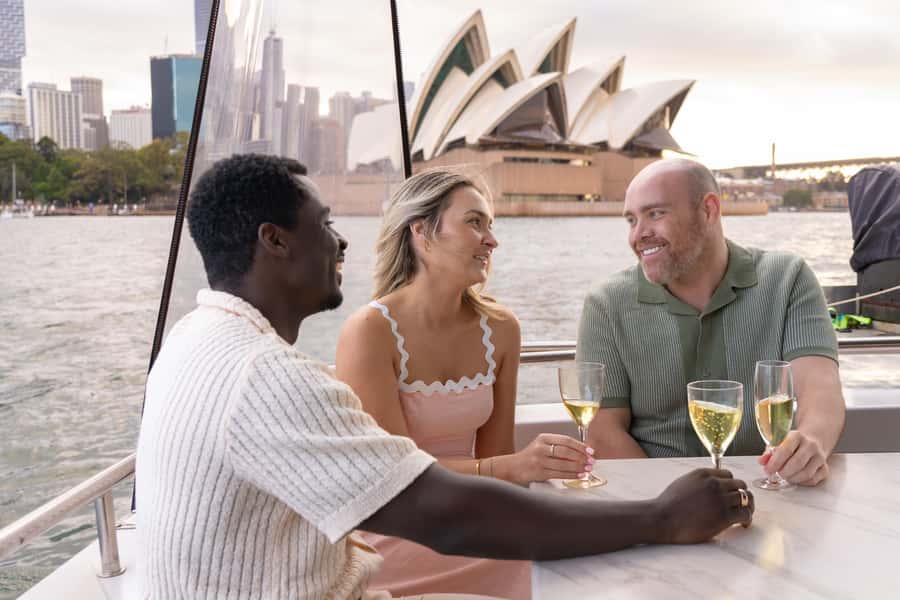 Sydney: Golden Glow Sunset Harbour Cruise with 1 Drink - Small-Group Comfort: Maximum 40–45 and Lots of Deck Space
