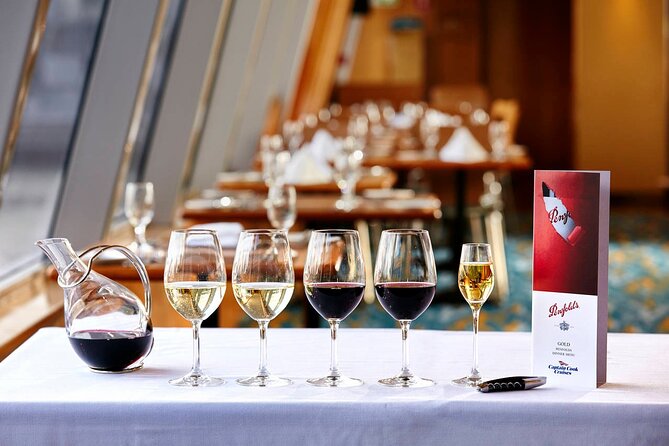 Sydney Gourmet Gold Penfolds Dinner Cruise from Darling Harbour - Window seats, service pace, and those small gotchas