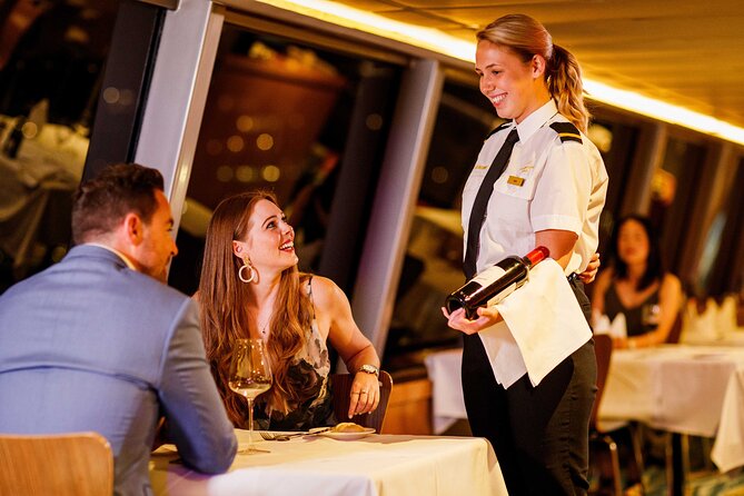 Sydney Gourmet Gold Penfolds Dinner Cruise from Darling Harbour - Your 2-hour flow: canapés, cruising, then the courses