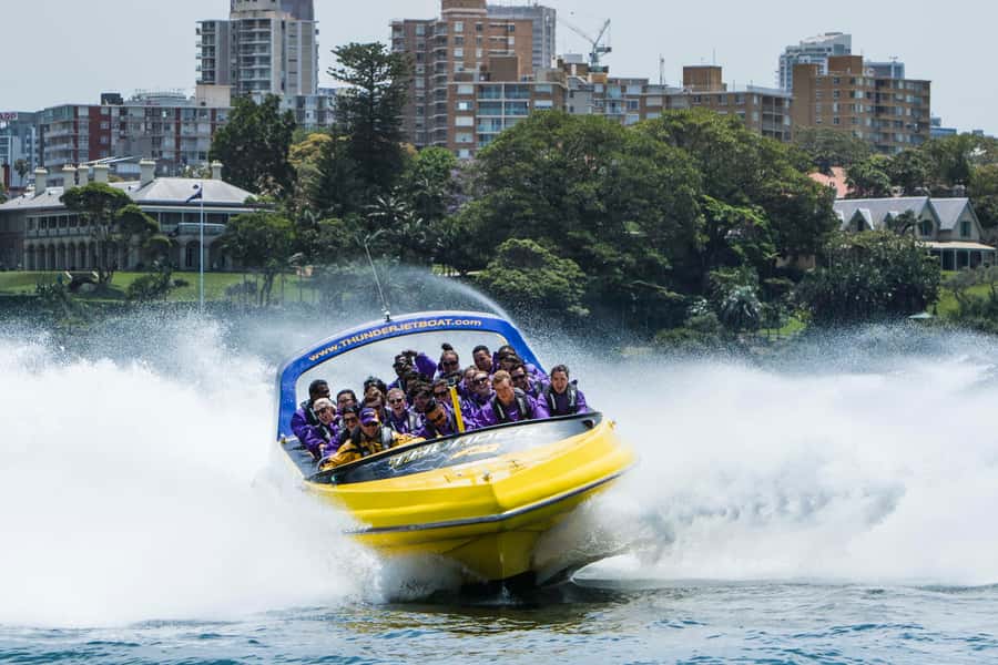 Sydney Harbour: 45-Minute Extreme Adrenaline Rush Ride - Wet-Weather Reality: Poncho Included, Still Plan to Get Soaked