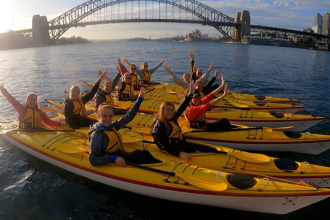 Sydney Harbour Bridge Kayak & Breakfast Tour - On-water coaching and the value of a guide named Sam