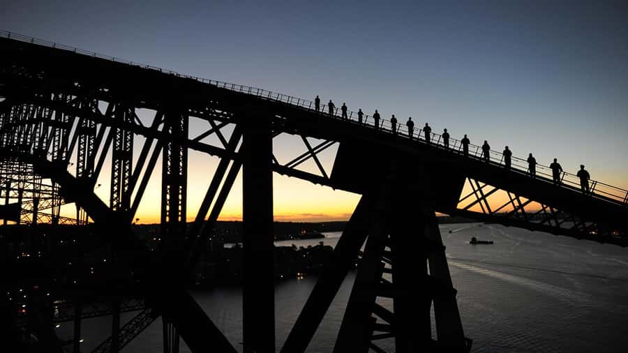 Sydney Harbour BridgeClimb: Summit Twilight - Climbing the Upper Arch: Small Group, Slow and Steady