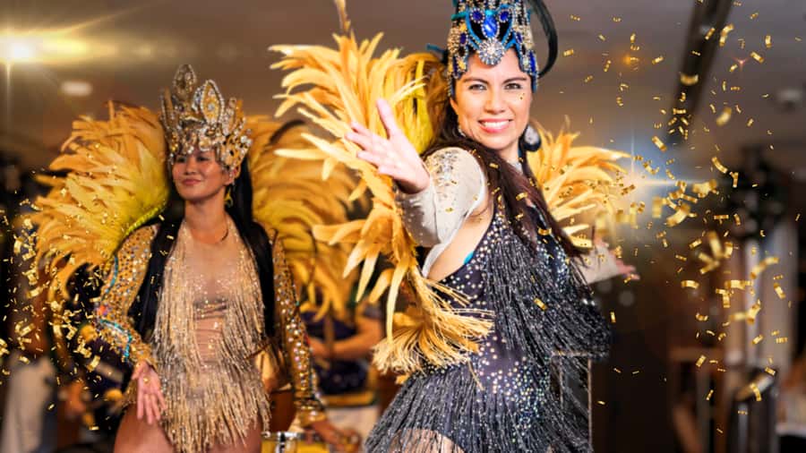 Sydney Harbour: Latin Fiesta Dinner Cruise - Latin Fiesta show: Brazilian samba, Cuban flair, and audience participation