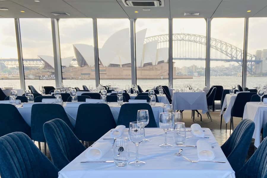Sydney Harbour Lunch Cruise: 360° Glass Boat Views & Buffet - The glass boat reality: what the 360° views actually mean