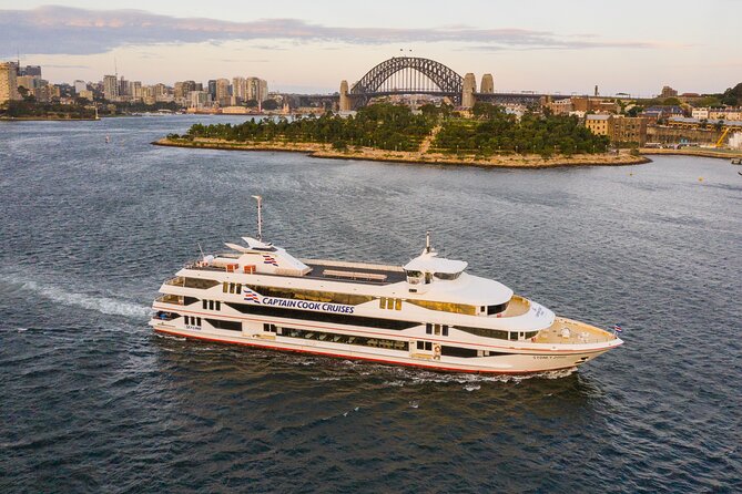Sydney Harbour Starlight Dinner Cruise from Darling Harbour - Upper-deck star gazing and the 360-degree viewing deck