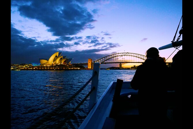 Sydney Harbour Tall Ship Twilight Dinner Cruise - Weather reality: twilight can be chilly on the deck