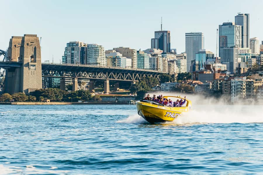 Sydney Harbour: Thunder Thrill Jet Boat Ride - Timing, meeting, and what to do before you board
