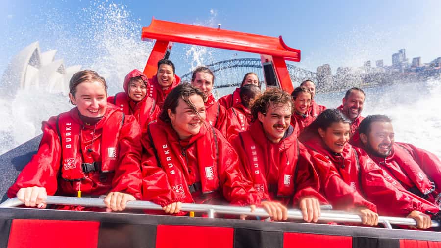 Sydney: Jet Boat Adventure Ride from Circular Quay - What the Pilot and Crew Seem to Do Best