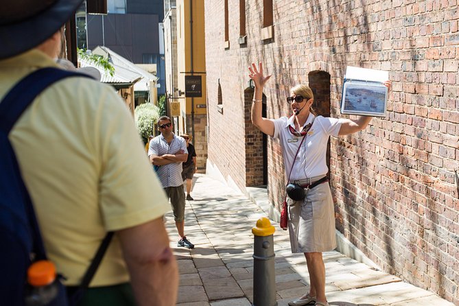 Sydney Shore Excursion: The Original Guided Walking Tour of The Rocks - Where the tour starts on Harrington Street
