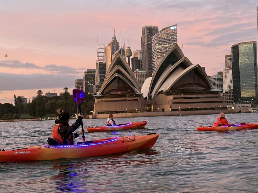 Sydney: Sunrise Kayak, Opera House & Under Harbour Bridge - Opera House views you feel in your body