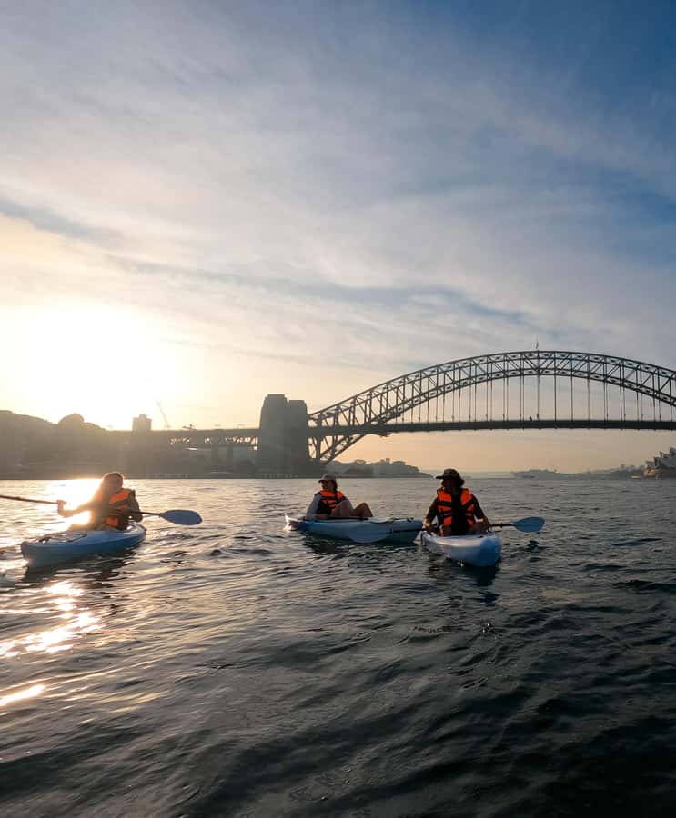 Sydney: Sunset Kayak - Opera & Harbour Bridge Tour (5p. max) - Luna Park Stretch: Photo Stops, Wildlife Watching, and a Fun Way to Wake Up Your Arms