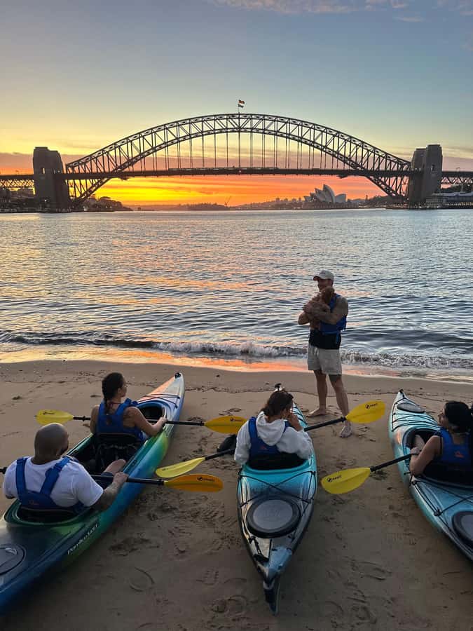 Sydney: Sunset Kayak Tour with Opera House Views - First Paddle at Blues Point Reserve: Where You Get Your Bearings Fast