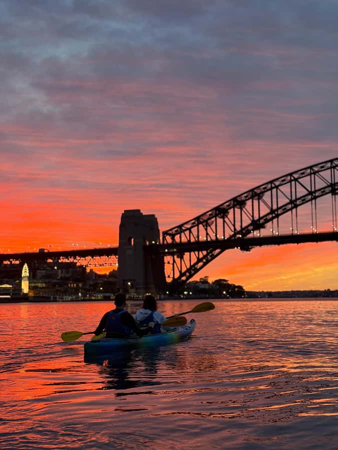 Sydney: Sunset Kayak Tour with Opera House Views - McMahons Point Sunset Stop: Where the Sky Does Its Thing
