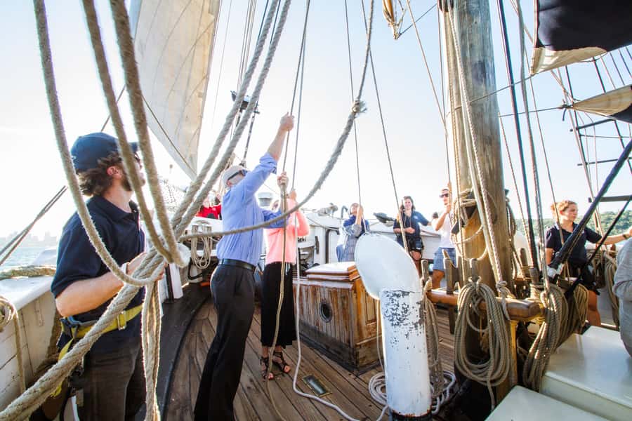 Sydney: Tall Ship Harbour Twilight Dinner Cruise - Dinner on deck: what you actually get (and what changes by season)