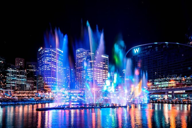 Vivid 90-Minute Sydney Harbour Intimate Catamaran Cruise with Canapes - Best seat strategy: indoor for warmth, outside for the full view