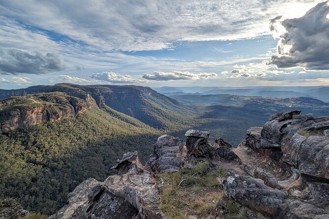 Wilderness, Waterfalls, Three Sisters BLUE MOUNTAINS PRIVATE TOUR - Sydney Zoo option: up-close Australian animals before you go mountain-hopping
